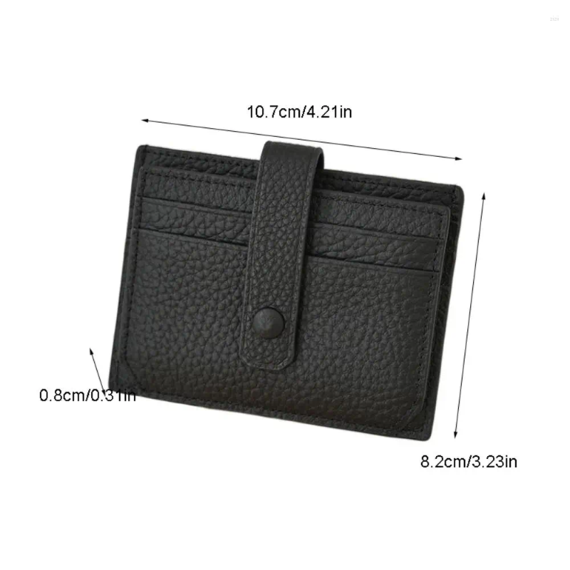 Card Holders Multi-card Slot Holder Ultra Thin Multi Pockets Clip Change Storage Coin Purse Women