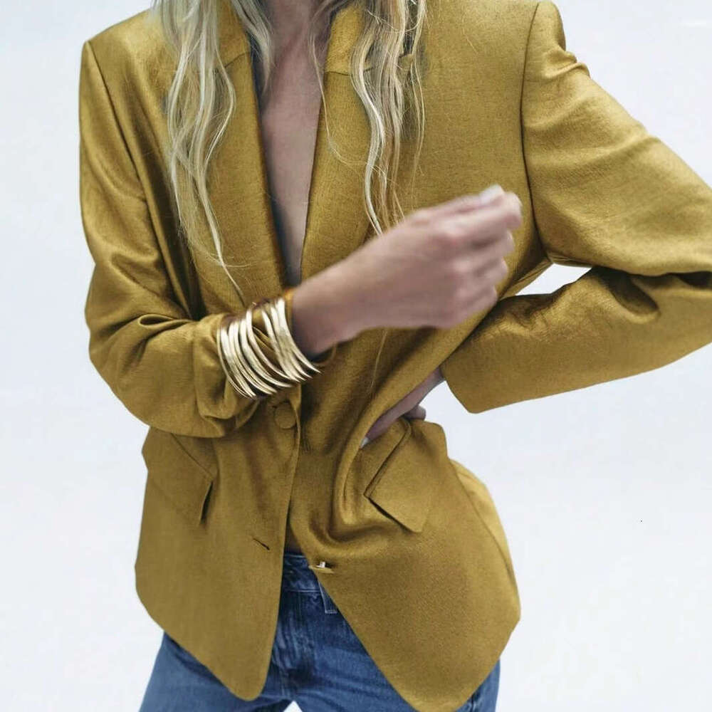 TRAFZA Style Summer New Fashion Slim Fit Women's Blazer B5