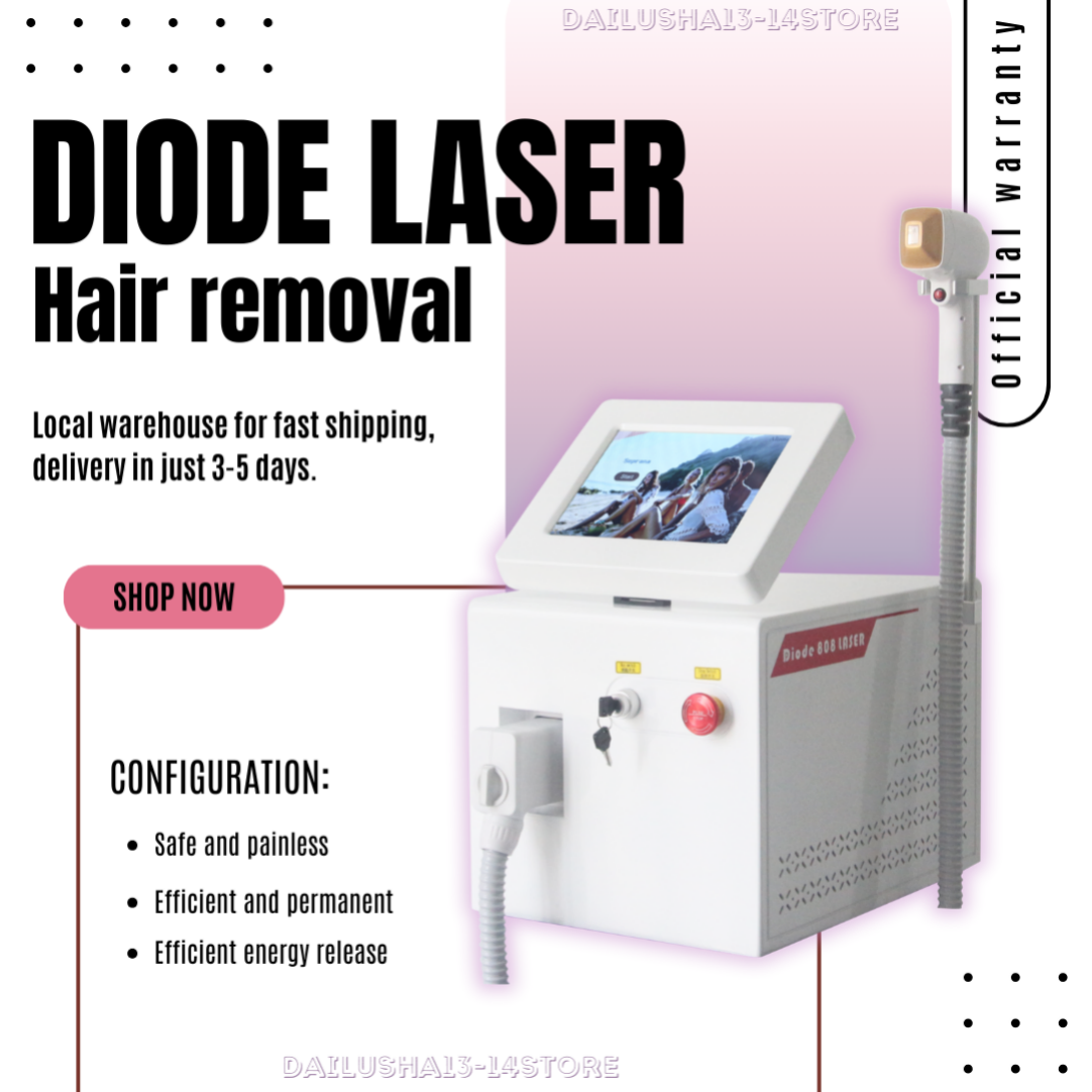 2025 Diode Laser Ice Platinum Hair Removal System 808 755 1064nm Portable Triple Wave Epilator