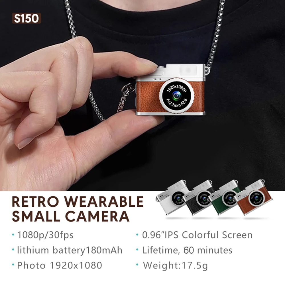 Digital Camera 1080P Retro CCD Mini Cam with Screen Indoor Outdoor Sports Portable Vintage Very Small Camcorder Video Recorder 250715