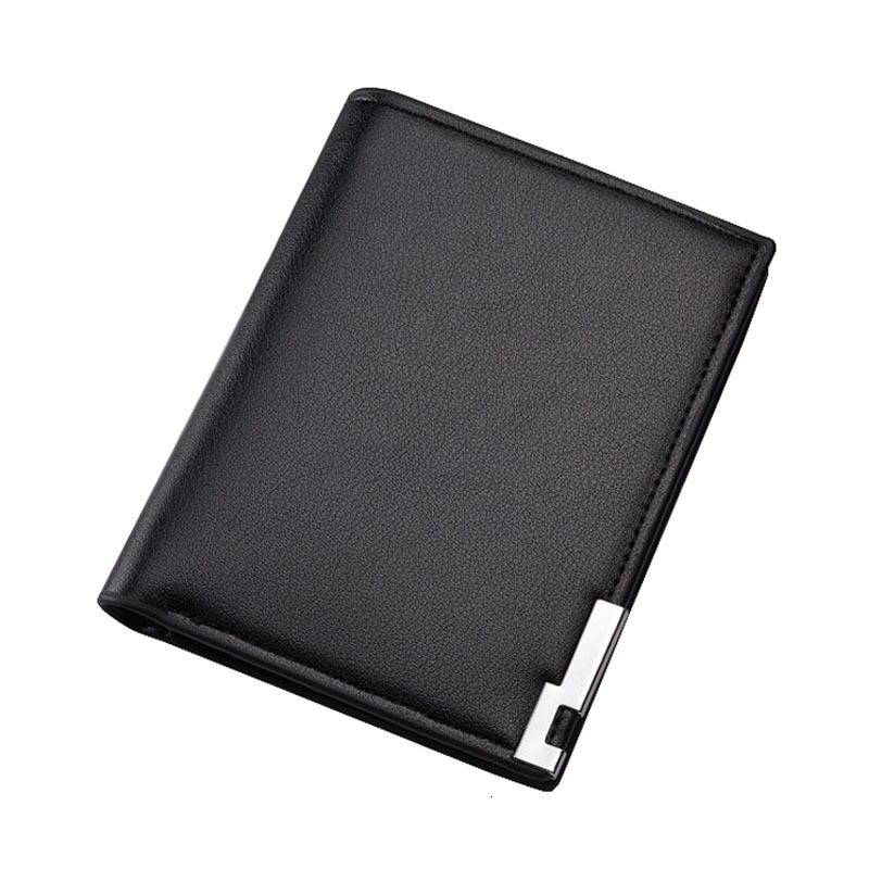 Coin Purse Popular Space-saving Wallet Purse Faux Leather Men Handbag