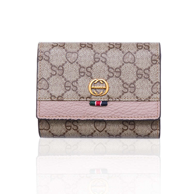 New Dionysus Small for Women, Short Genuine Leather Versatile Clutch, Foldable Cowhide Ladies Wallet Trendy