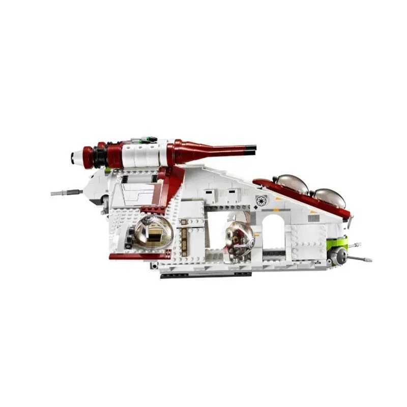 In Stock Star Plan Republic Dropship Gunship Building Blocks Bricks 75021 05041 81043 Toys For Children Christmas Gift W250715