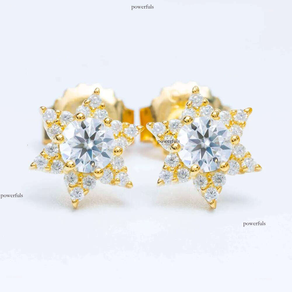 bottom wholesale price s with dia hip hop moissanite earring rapper jewelry
