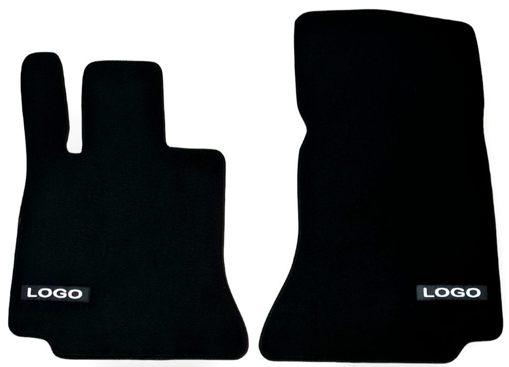 Front Car Floor Mats Velour For AMG Mercedes C-Class W206 Auto Liners Waterproof