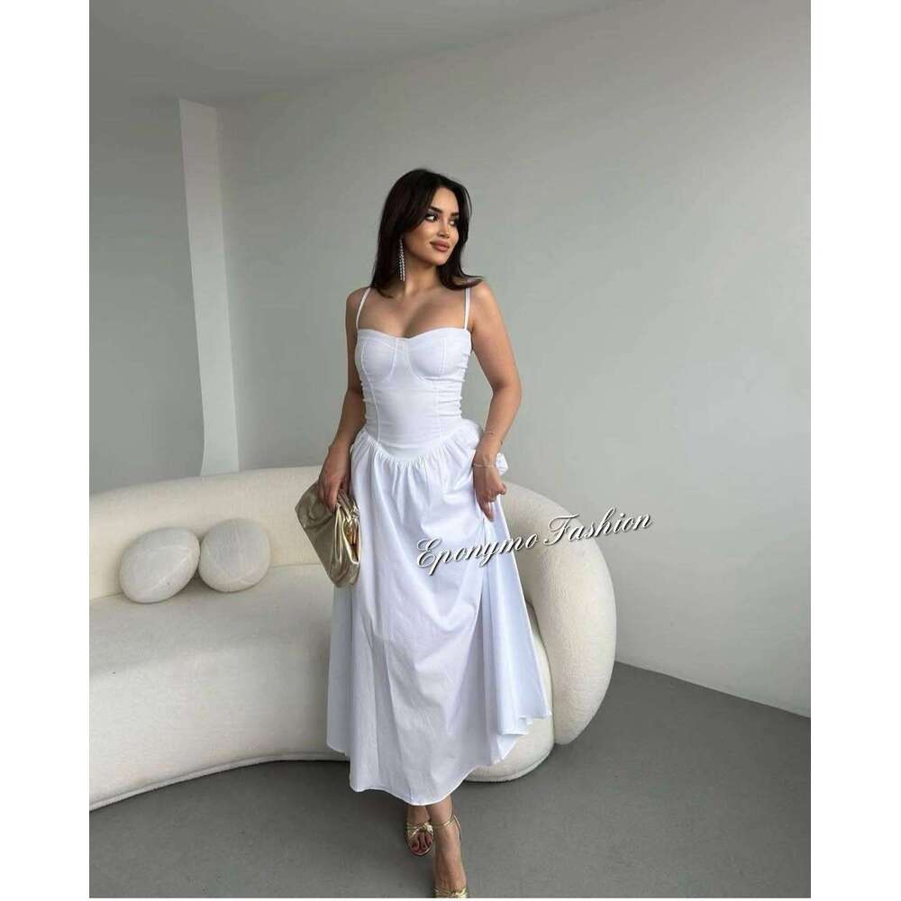 Summer New Women's Fashion Strap French Style Sexy Elegant Fashionable Pure Dress B5