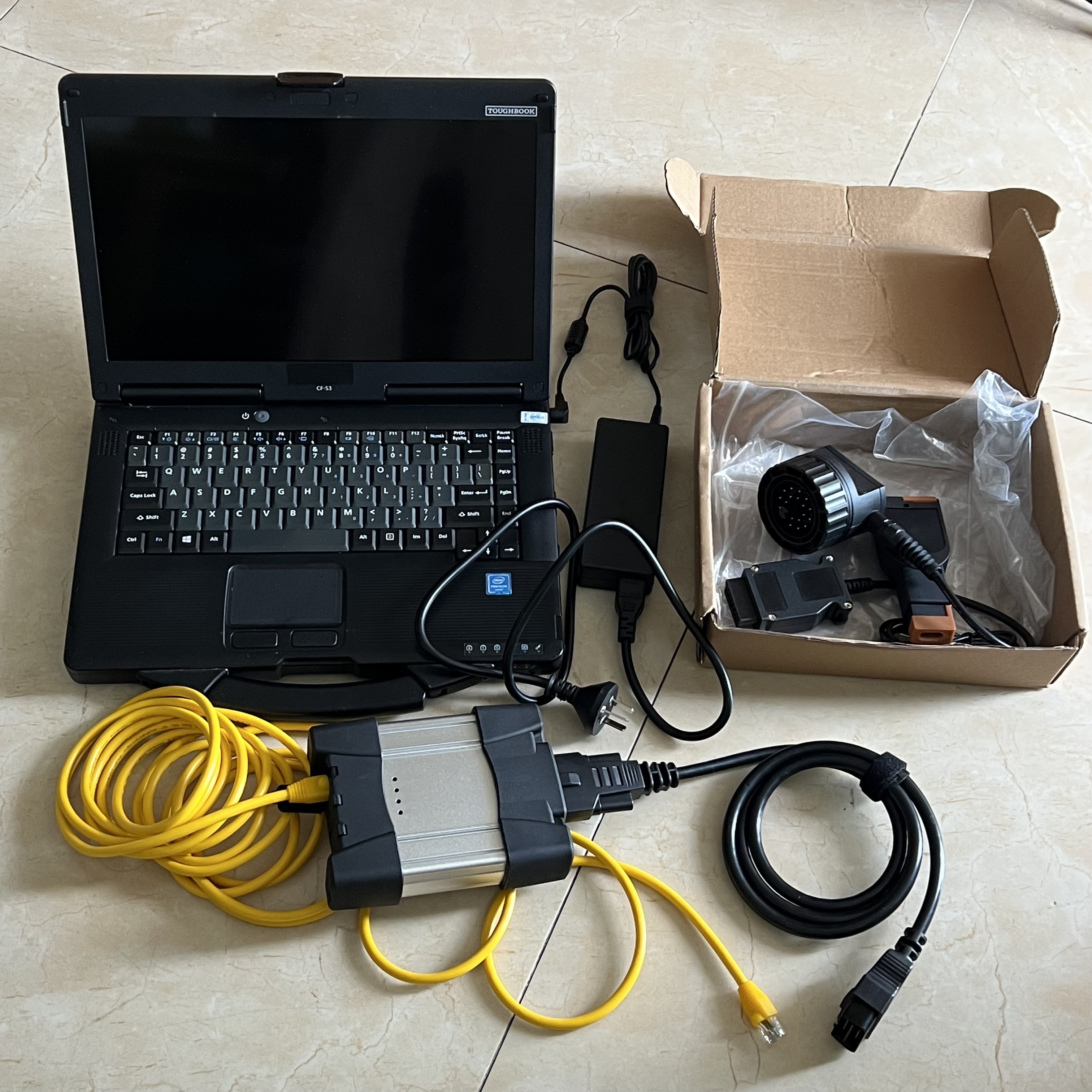 diagnose for bmw icom next wifi pro programming tools ssd installed well laptop cf53 i5 ram 4g computer ready to use