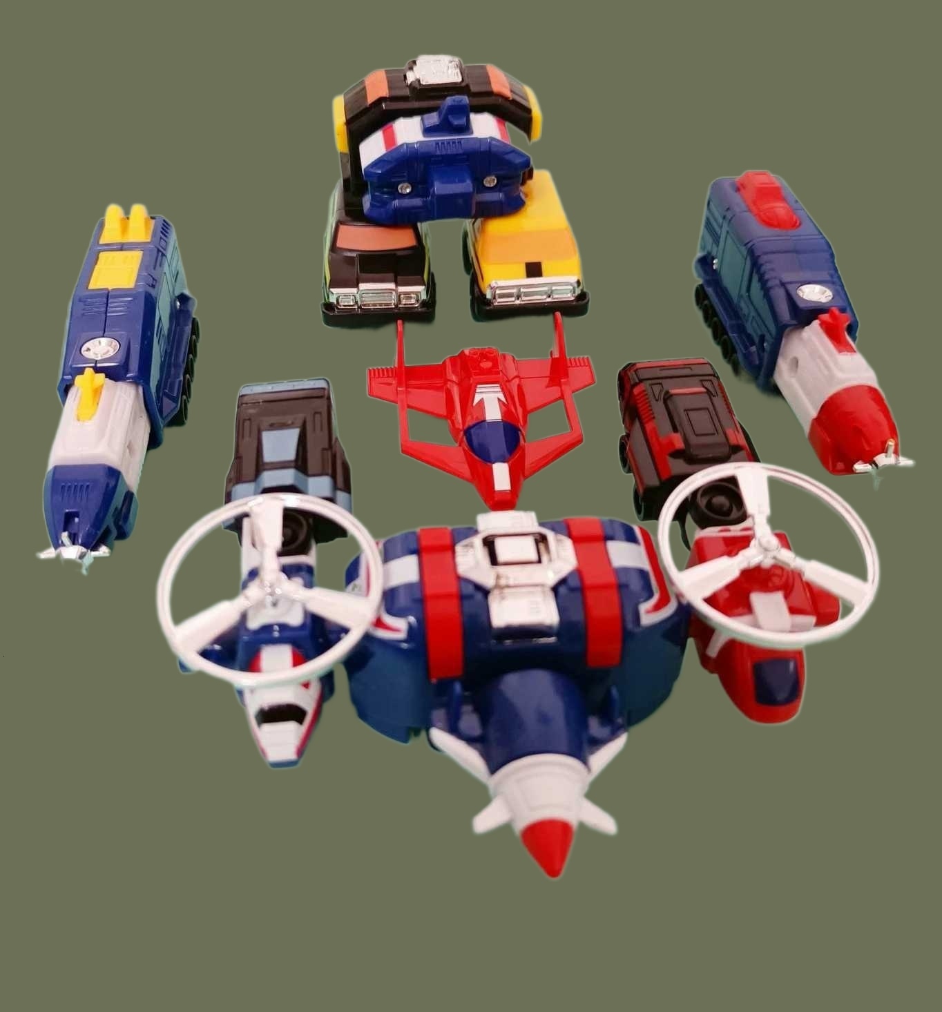 Update Top Quality Second Edition 1984 VOLTRON Vehicle Team Assembler Action Figure 8 Toys Kids Gift NO BOX IN Stockt250221