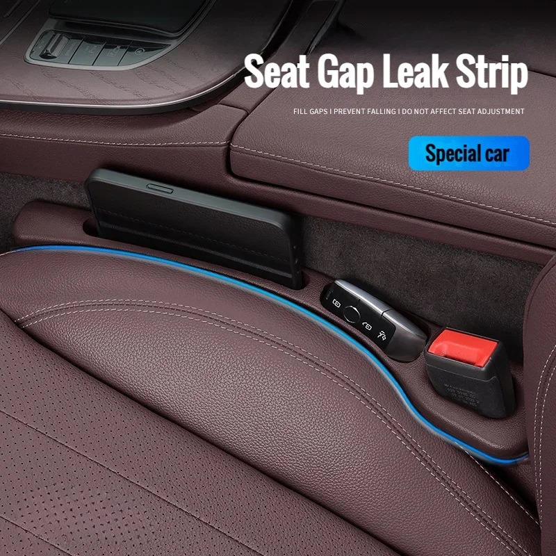 1 Pair Universal Car Seat Gap Plug Strip Side Seam Car Gap Filler Leak Proof Seat Gap Storage Organizer Interior Decoration 250715