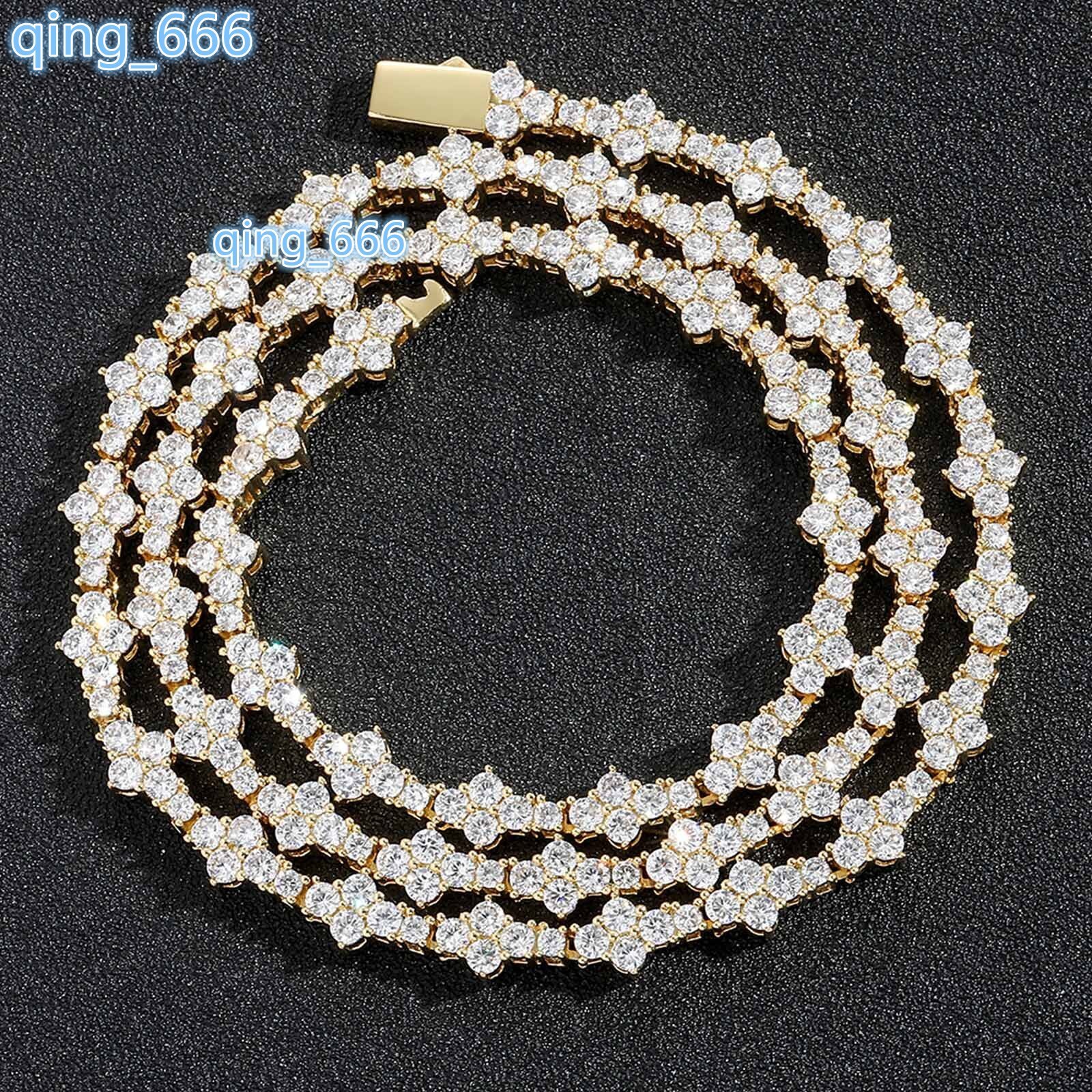 Bling Jewelry Womens 3MM Brass Cubic Zircon Tennis Chain Necklace Gold Plated 3MM CZ Necklace Heart Shape Christian Religious