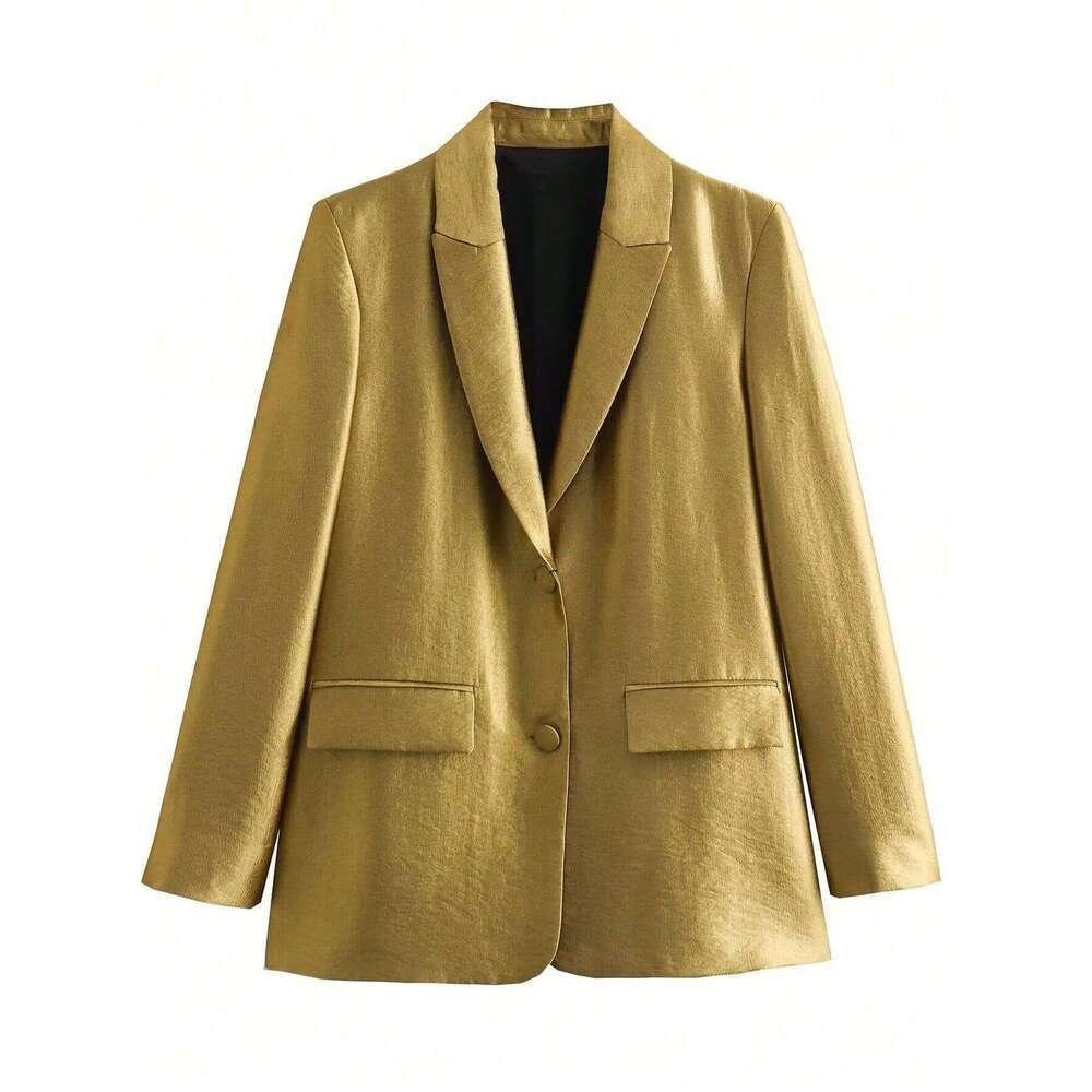 TRAFZA Style Summer New Fashion Slim Fit Women's Blazer B5