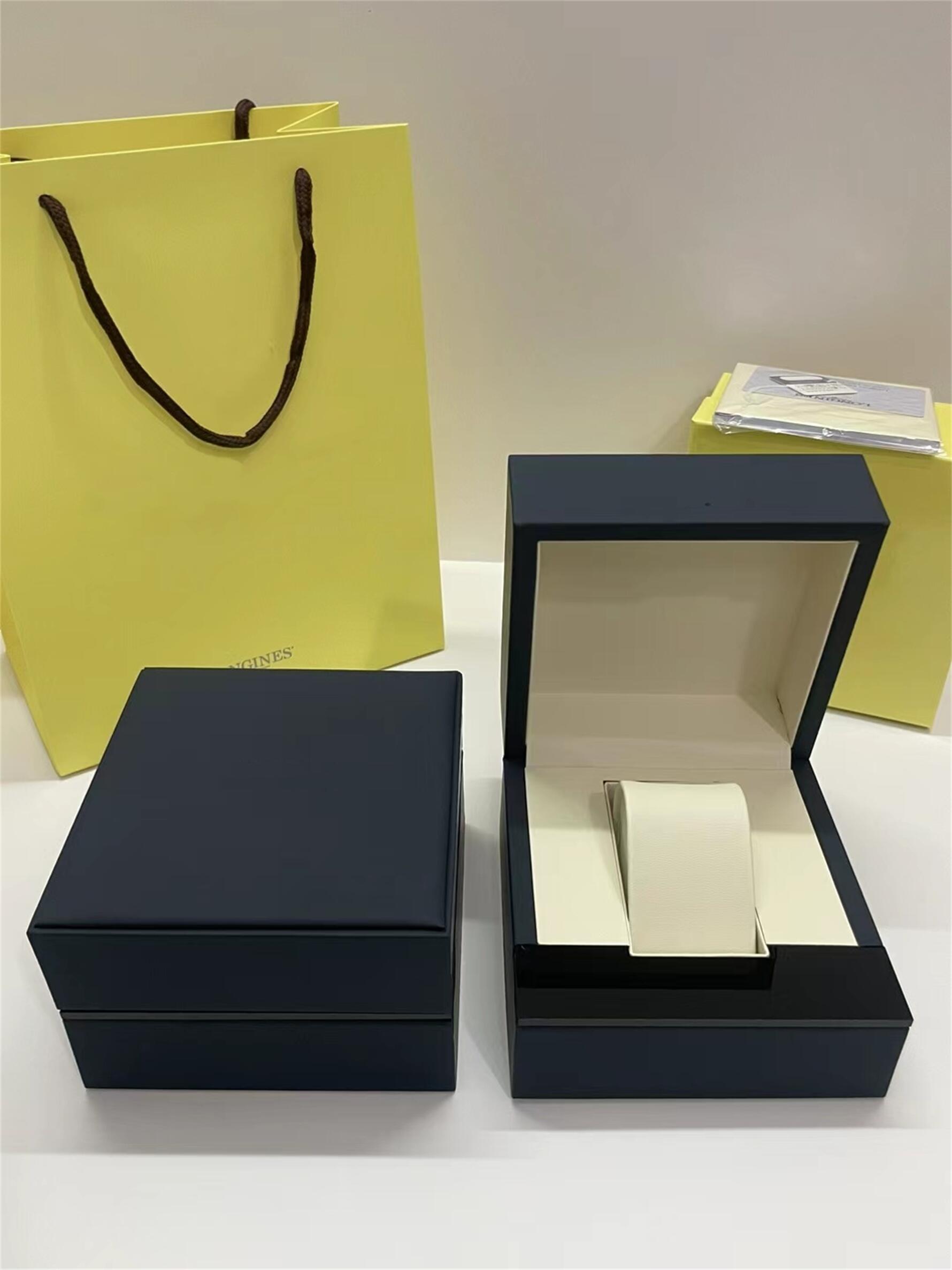 Top Quality Boxes LONGINEity watch Original Box Accessories wholesale montre Watches Booklet Card Tags and Papers English Swiss Watches Boxes Many are box #19