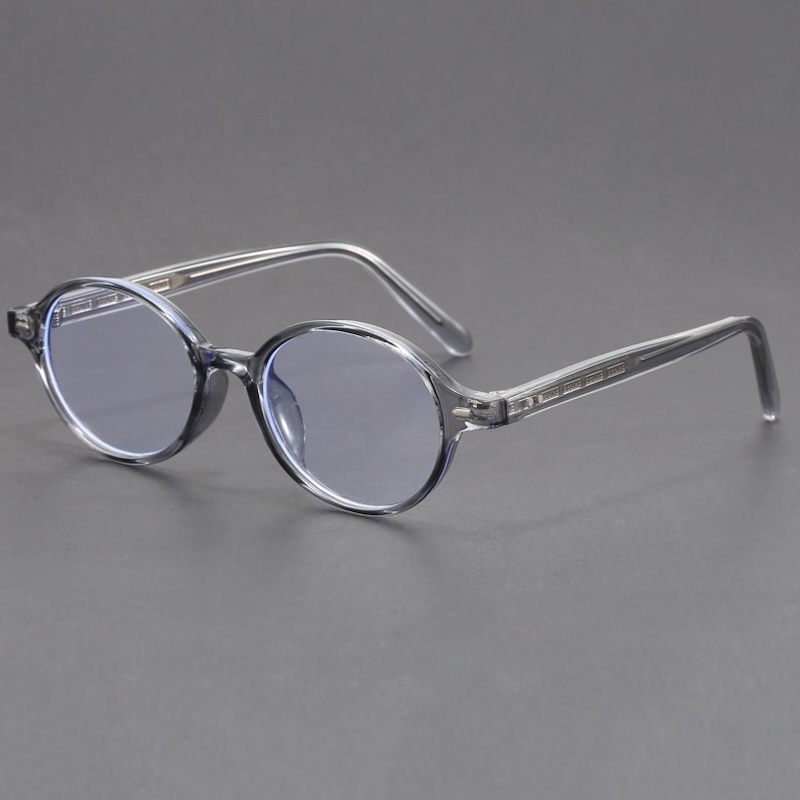 Blue Light Blocking Glasses Women Men Anti Blue Rays, Gaming Streaming Long Hours, Eye Protection, Small Round Oval Classic Nerd, Prescription Optical