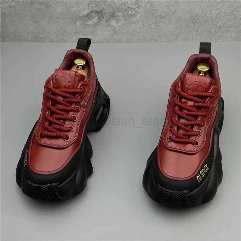 2025 Designer Style Men Shoes Autumn Winter Comfortable Mens Thick Platform Sneakers Fashion Casual Shoes Sports Trainers Tenis Z250715