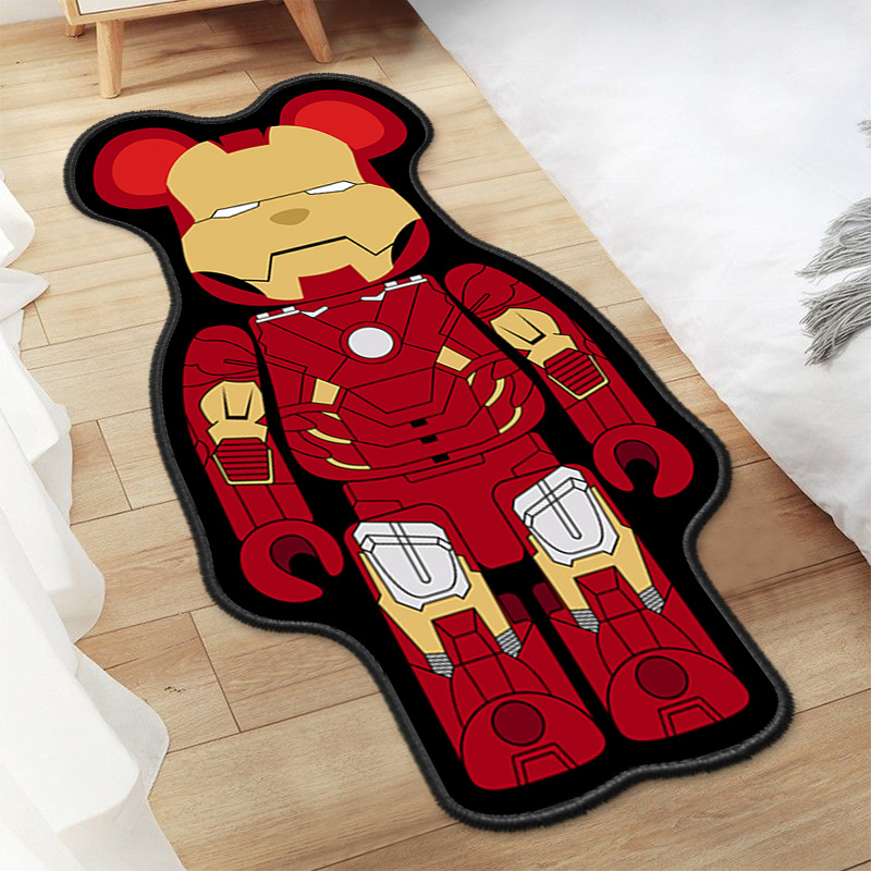 High - end designer cartoon carpets bedside carpets for stylish bedrooms living room floor mats Decorative carpets that can be customized and wholesal