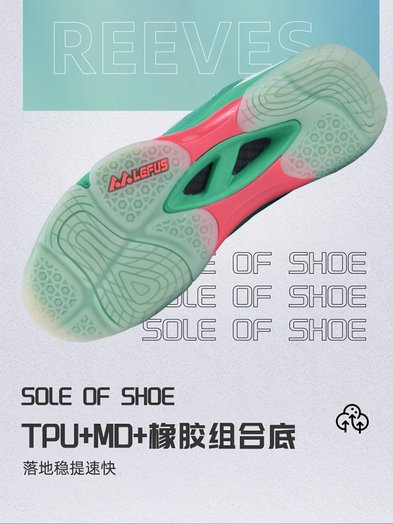 Professional grade badminton shoes for men and women with anti-slip, wear-resistant, shock-absorbing training sports shoes, breathable tennis