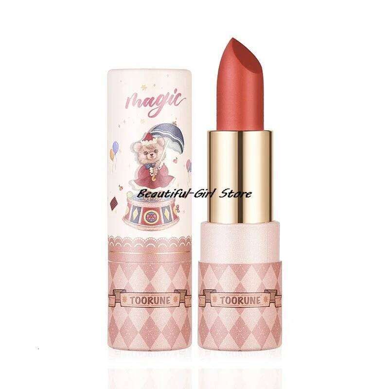 Toorune Magic Garden Mirror Light Lipstick Beauty Water Lip Plumper Gloss Non Sticky Long Lasting Cosmetics