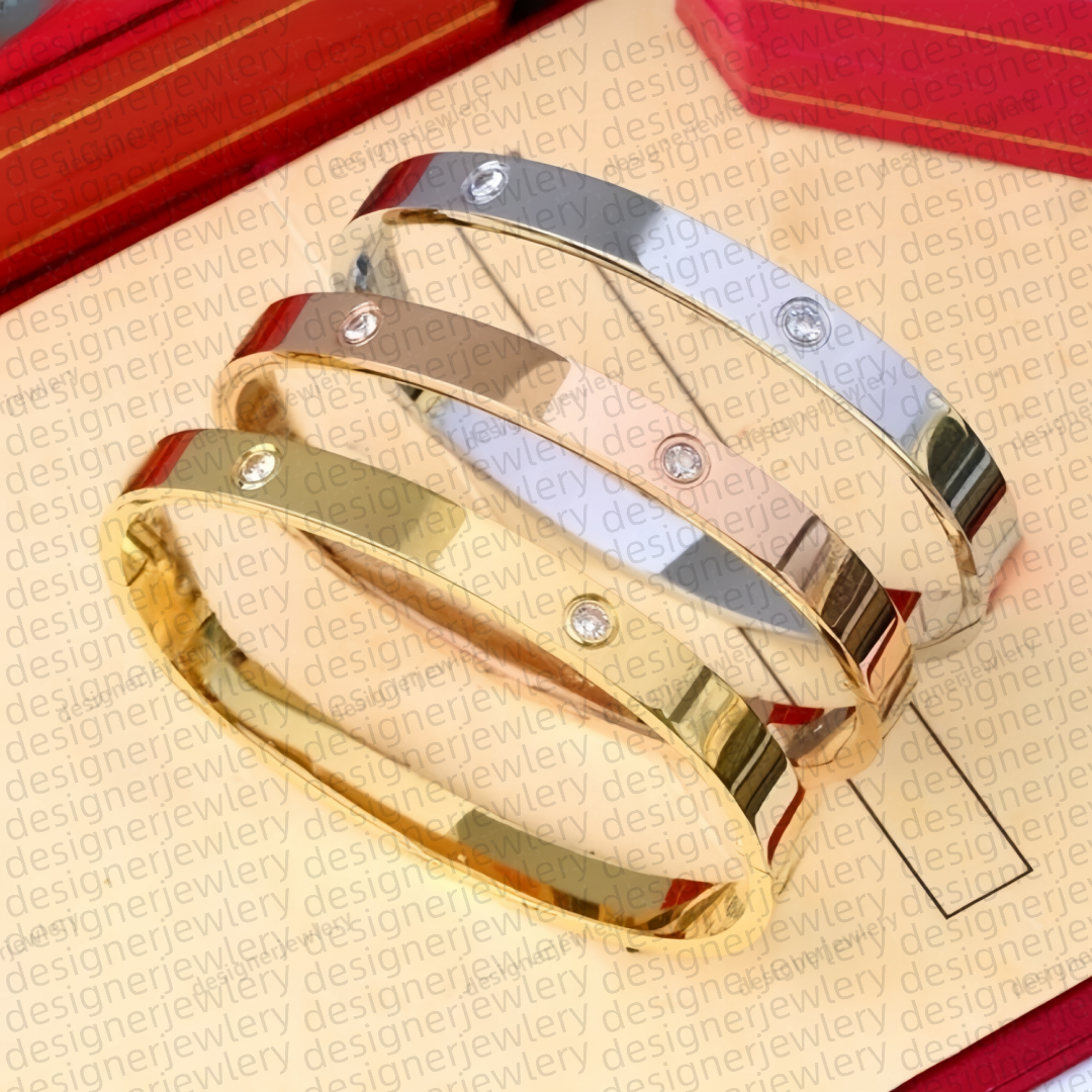 Luxury Designer Bracelet Charm Bracelets Bangle Womens Mens Jewelry Stainless Steel Gold Silver Classic Not fading Cuff Bracelet Designer Woman Wedding Jewelry