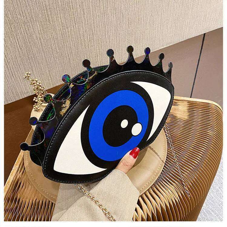Women's Trendy Wallet Handbag Casual Chain Shoulder Fashion PU Crossbody Small Round Bag