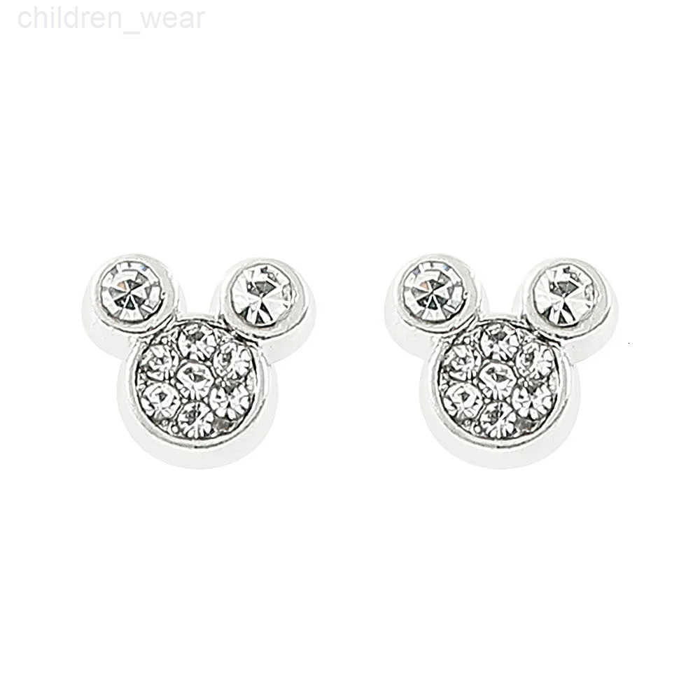 Disney 1pair Disney Mickey Mouse Earrings Simple Mickey Ear Studs for Men Jewelry Accessories Gifts W20250716