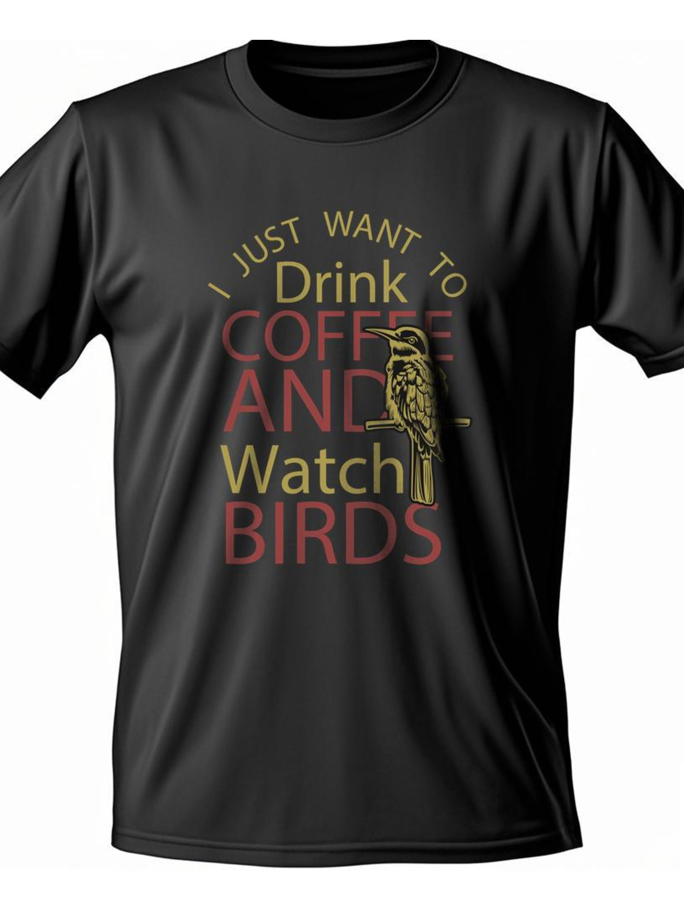 VogueEpoch Round collar S-3XL White Short sleeve black 180g T Shirts text Graphics Men Cotton Adult Wed 75