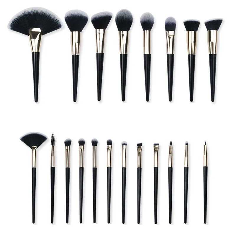 1pcs makeup brush beauty tool artificial fiber comfortable eyeshadow and foundation brush facial and eye makeup tool XJ2500716