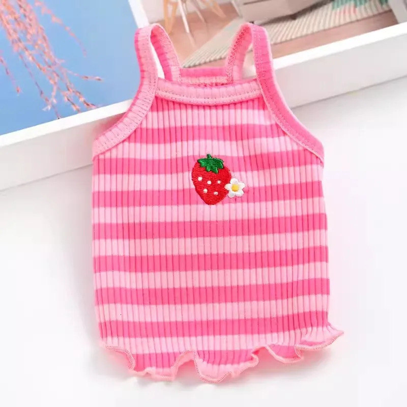 Summer Small Dog Dresses Princess Clothes for Puppy Vest Floral Costume Medium Pet Pomeranian Chihuahua Skirt 250711