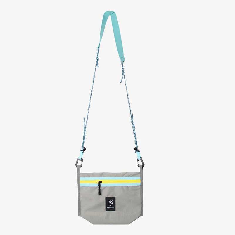 Japan Designer Lightweight Crossbody Bag Brand Waterproof Nylon Niche Contrast Color New Alpaca Bag Outdoor Unisex Messenger Bag