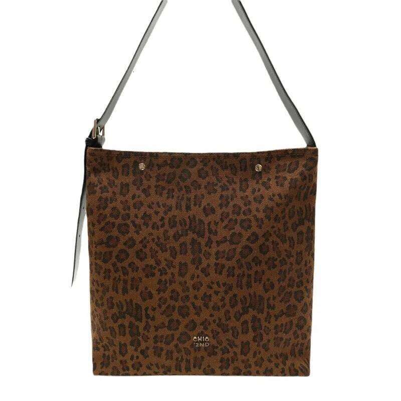 Nanfeng Chio2nd Autumn Limited Edition Fashion Retro Western Leopard Shoulder Bag