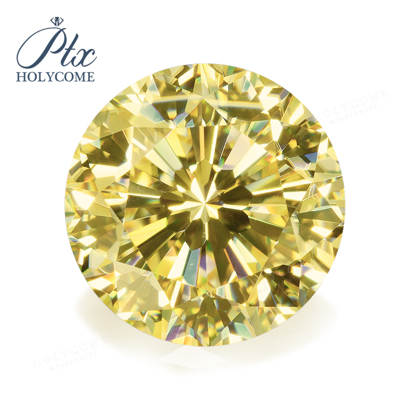 9 Heart 1 Flower Moissanite Pass Diamond Tester GRA Multicolored Loose Moissanite VVS1 Round Shape Gemstone for Fine Jewelry Making