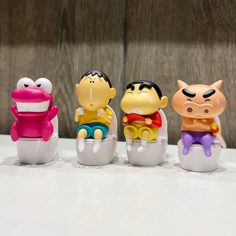 Official Crayon Shin-chan Slightly Scented Series Car Air Vent Aromatherapy Car Handheld Office Figurine Gift Peripheral S25716