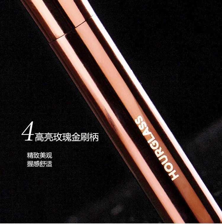 1pc Quick Angled Foundation Makeup Brushes Concealer Liquid Foundation Make-up Brush Exquisite Beauty Tool Metal Handle XJ2500716