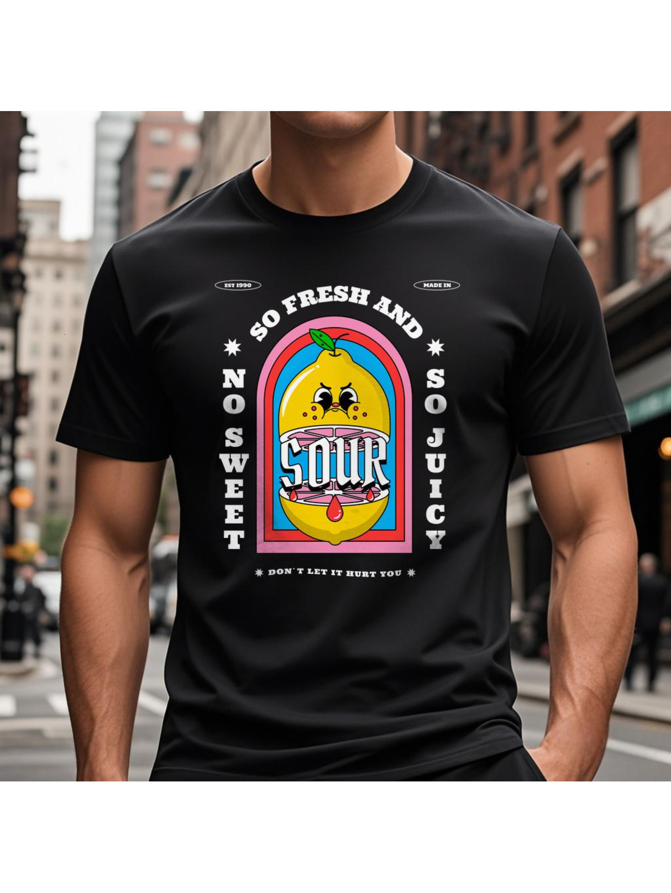 VogueEpoch black Adult Round collar Men text T Shirts 180g Cotton car Short sleeve S-3XL White Wed ad