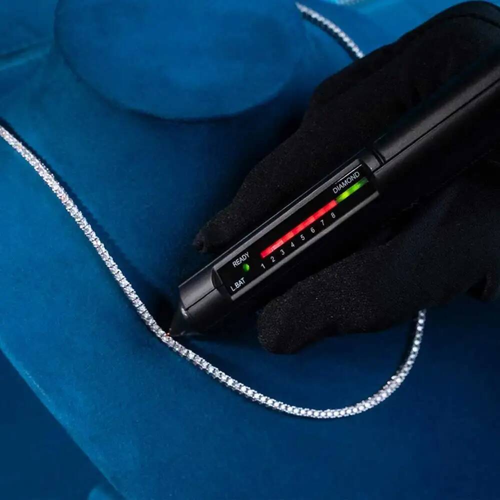 3/4/5mm Moissanite Tennis Chain 925 Sterling Silver Plated White Gold VVS Tennis Necklace for Women Man Sparkling Party Jewelry
