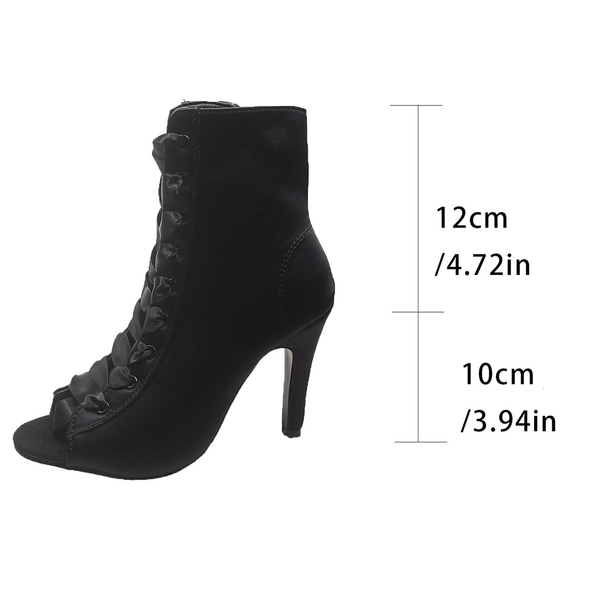 Designer sandals 2025 Summer New Sexy Large Size Side Zipper High Heel Sandals for Women