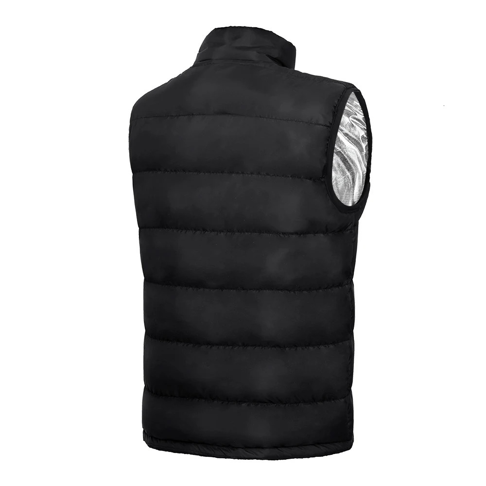 9 Heated Vest Zones Electric Heated Jackets Men Women Sportswear Heated Coat Graphene Heat Coat USB Heating Jacket For Camping 250716