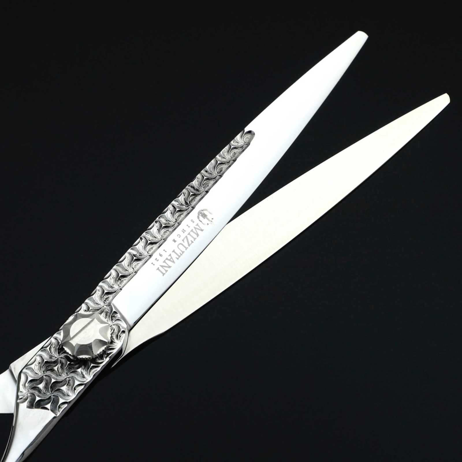 6.0 inch 440C Shui Gu Barber Scissors Thinning Scissors Professional Barber Tools Flat Scissors W250716
