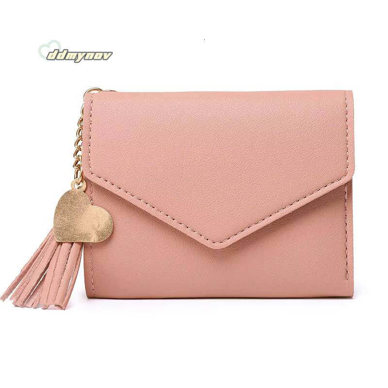 Fashion Long Korean Style Brand Women Zipper Ladies Phone Wallet Two Fold Female Coin Purse Card Holders ddmynov