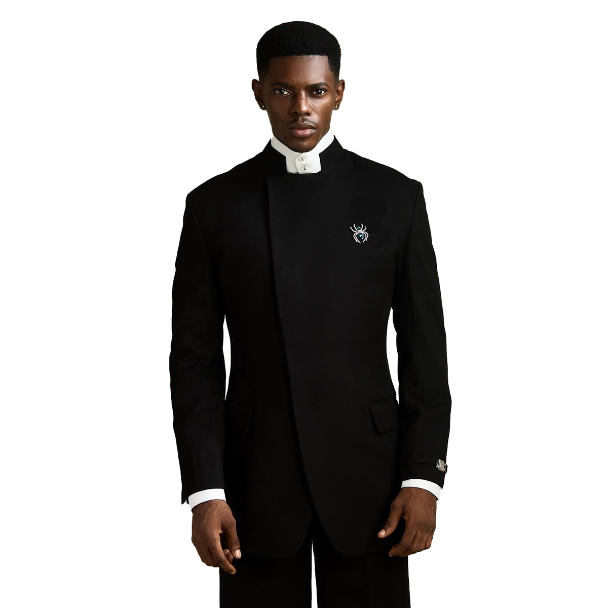 Simple Men Suits Tailor-Made 2 Pieces Standard Lapel Jacket Blazer One Breasted Groom Evening Party Customized Coat Pants Plus Size