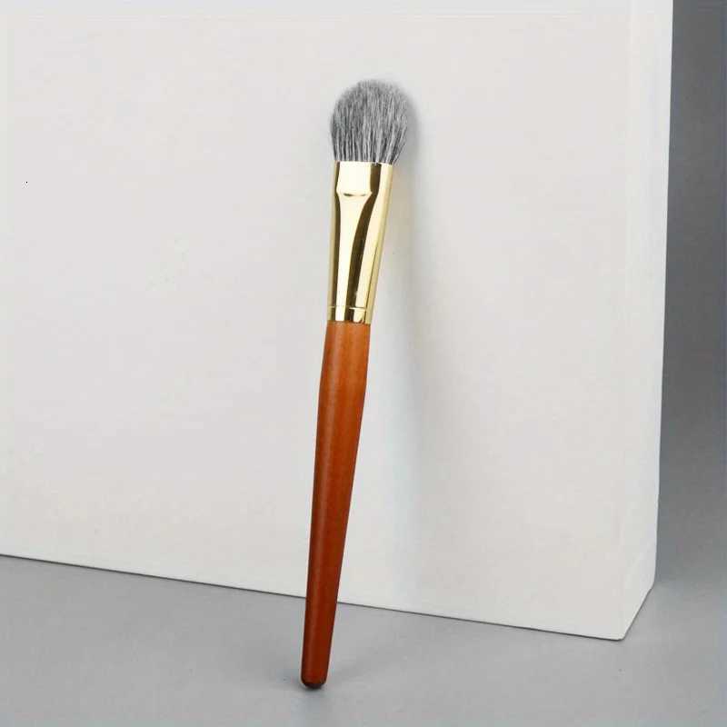 Natural Hair Blush Brush Face Detail Shadow Makeup Brushes Goat Hairs Blusher Bronzer Pro Essential Cosmetic Tools XJ2500716