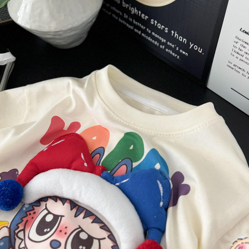 Children's short-sleeved T-shirt summer short-sleeved top baby cartoon T-shirt designer clothes comfortable soft children's clothes skin-fri