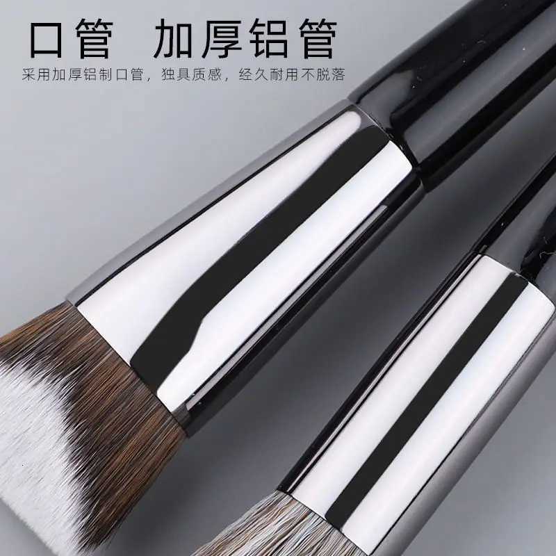 1pc Angled Foundation Makeup Brushes Liquid Foundation Base Makeup Brush Bronzer Sided Detail Face Essential Beauty Tools 854 XJ2500716
