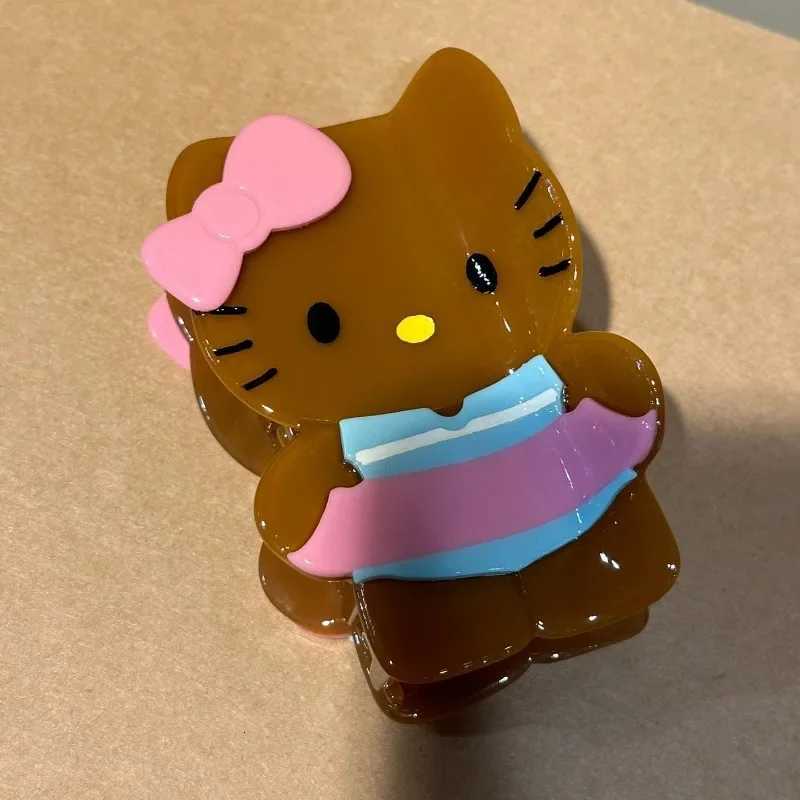 Sanrio Hello Kitty Claw Clip Cartoon Anime Hair Claw Women Hair Clips Sweet Girl Hairpin Fashion Hair Accessories Headwear w250716