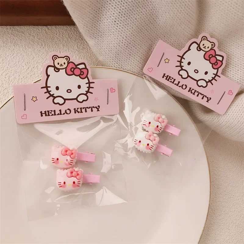 Sanrio Cartoon Cute KT Hairband Sweet Girl Hairband Soft Cute Elastic Hair Tie Hair Accessories w250716