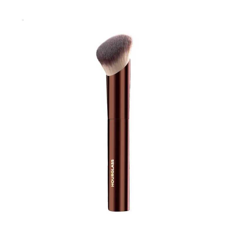 1pc Quick Angled Foundation Makeup Brushes Concealer Liquid Foundation Make-up Brush Exquisite Beauty Tool Metal Handle XJ2500716
