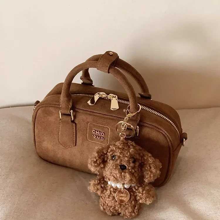 Vintage Picture Color Pillow Bag Womens Autumn and Winter Handbag Commuter Small Bag Shoulder Crossbody Bag