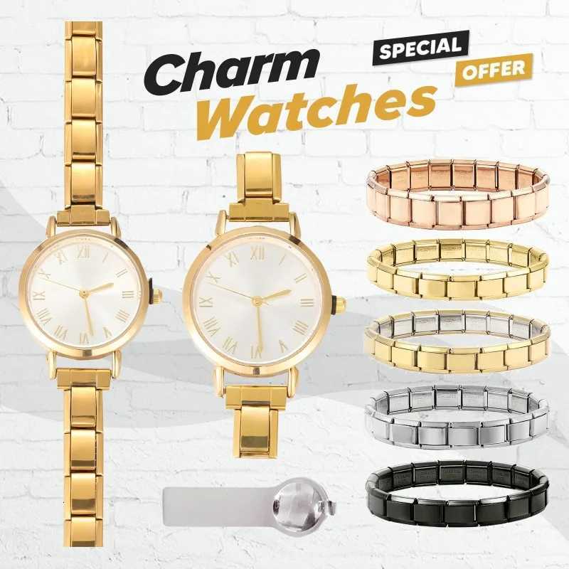 Fashion Connector Stainless Steel Fit 9MM Itan Charm Links Wens Square Er Linker Bracelet DIY Jewelry Gift Y250715
