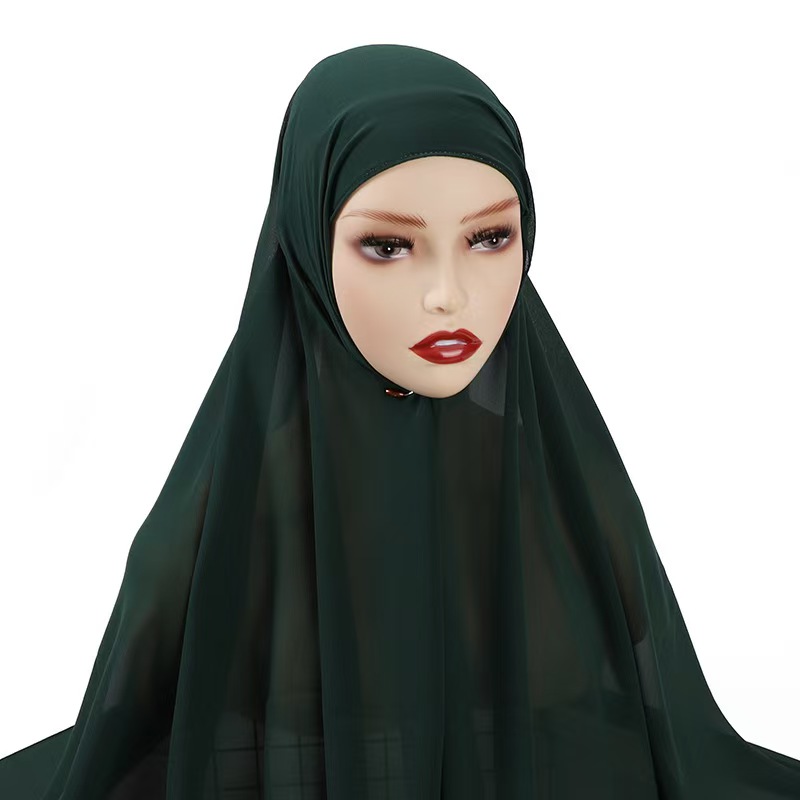 T1226 hooded scarf set convenient headscarf scarf