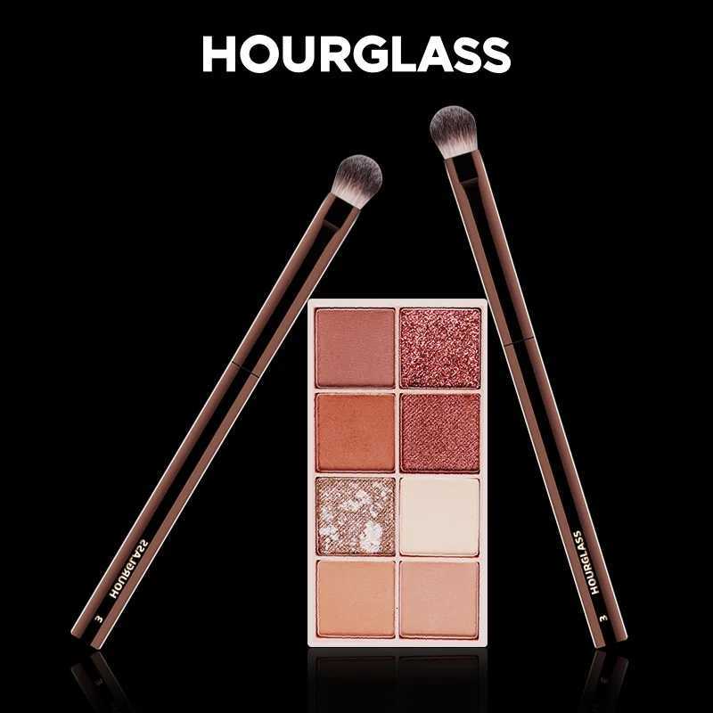 Hourglass Makeup Brushes Powder Foundation Concealer Blusher Bronzer Eyeshadow Eyebrow Eyeliner Sculpting Brush XJ2500716