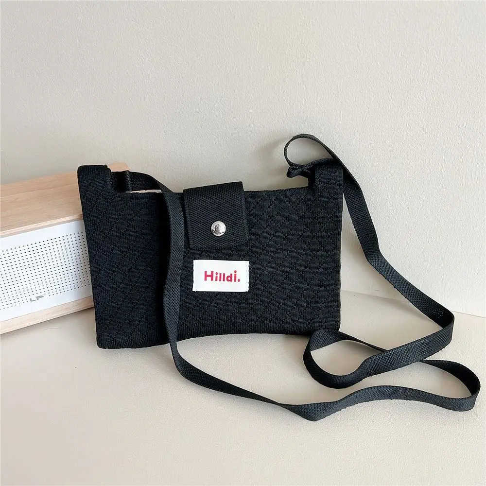 Simple Summer Hand Knitted Bag Handmade Casual Knit Shoulder Bag Mini Multicolor Beach Bag for Ladies/Girls M250716